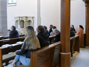 Karfreitgasliturgie und Karfreitagsprozession in Naumburg (Foto: Karl-Franz Thiede)